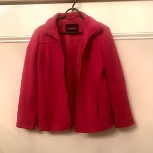 PRICE DROP!! Lands End Red Wool Blend Coat sz 2P